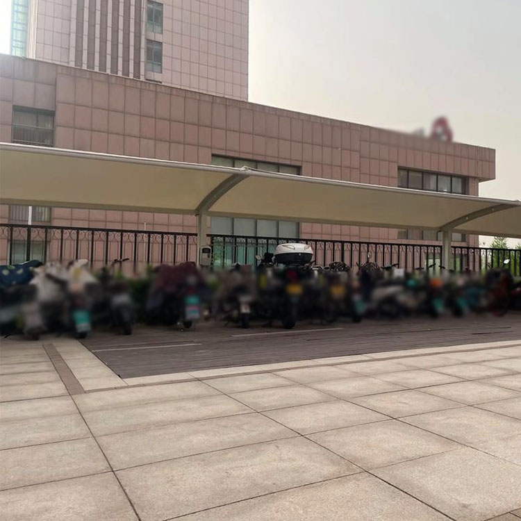 陇南膜结构电动车棚