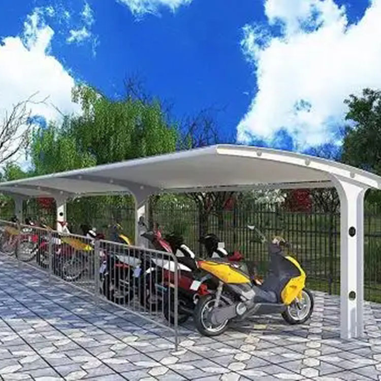 陇南膜结构电动车棚